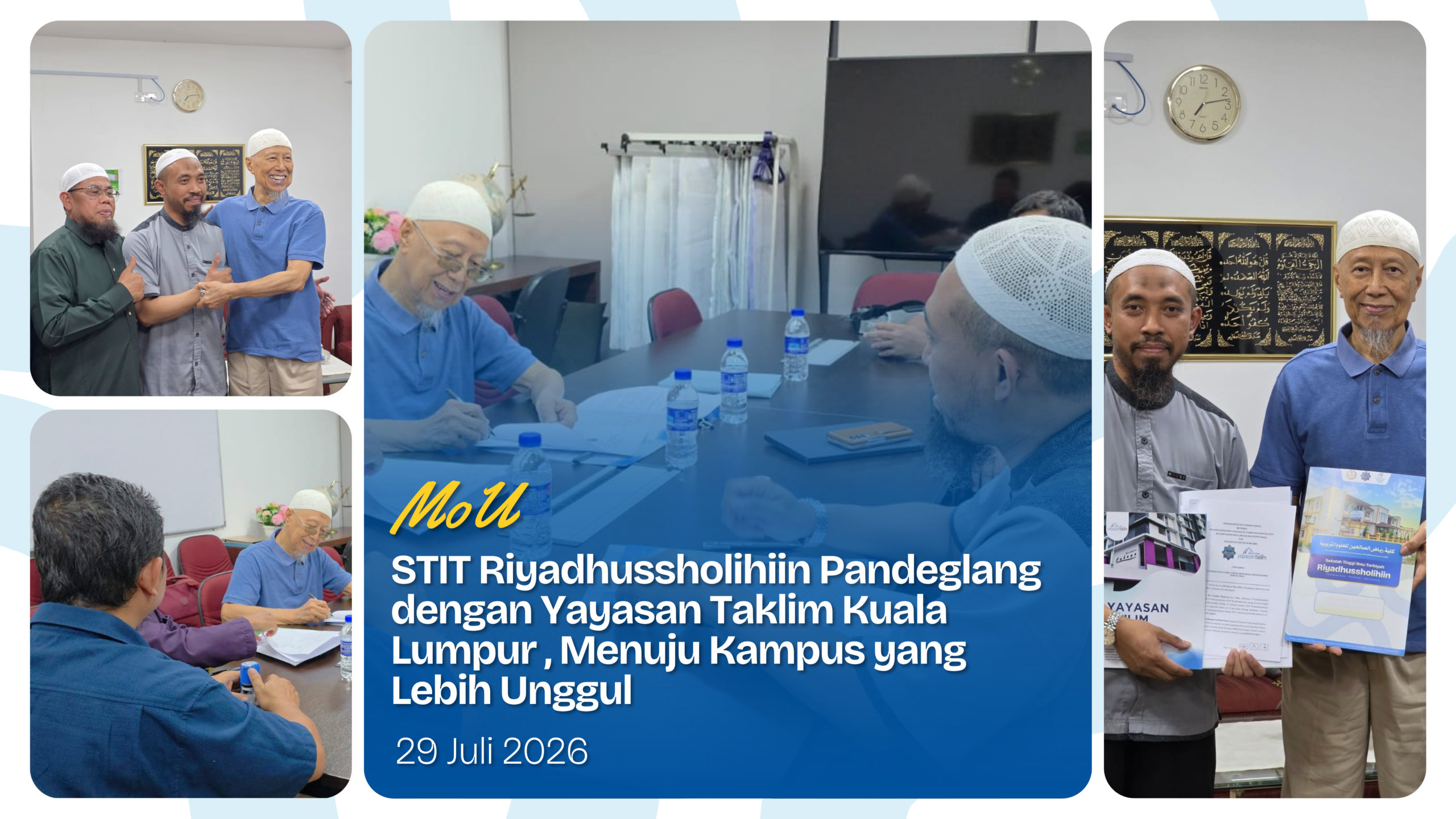 MoU dengan yayasan taklim Kuala Lumpur
